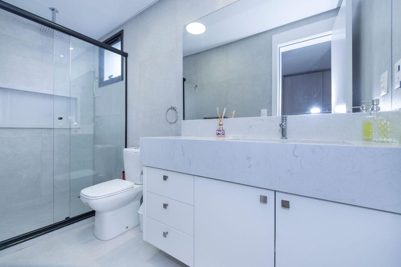 Adra 106 - Apartamento No Centro De Bombinhas - Rooftop Com Piscina E Academia - A Poucos Metros Da Praia - 外观 照片