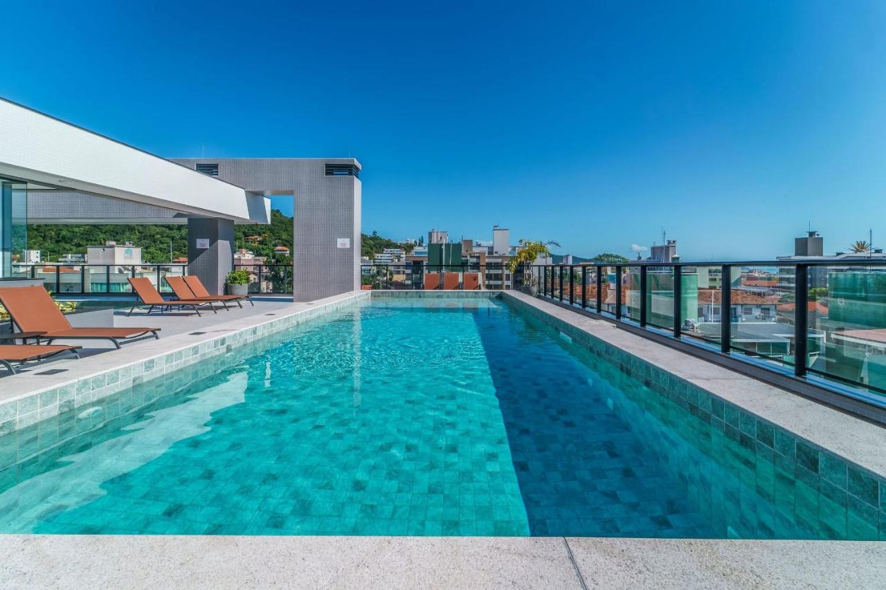 Adra 106 - Apartamento No Centro De Bombinhas - Rooftop Com Piscina E Academia - A Poucos Metros Da Praia - 外观 照片
