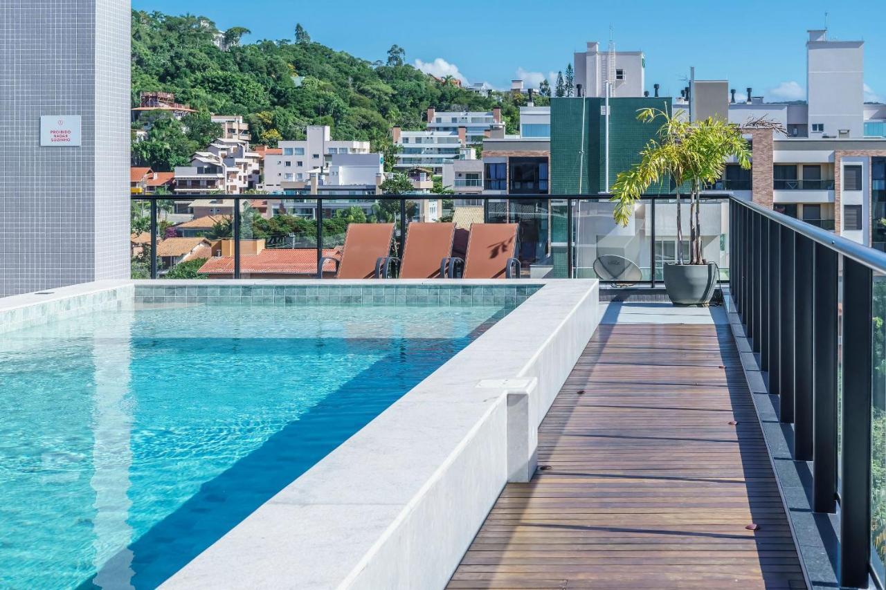 Adra 106 - Apartamento No Centro De Bombinhas - Rooftop Com Piscina E Academia - A Poucos Metros Da Praia - 外观 照片