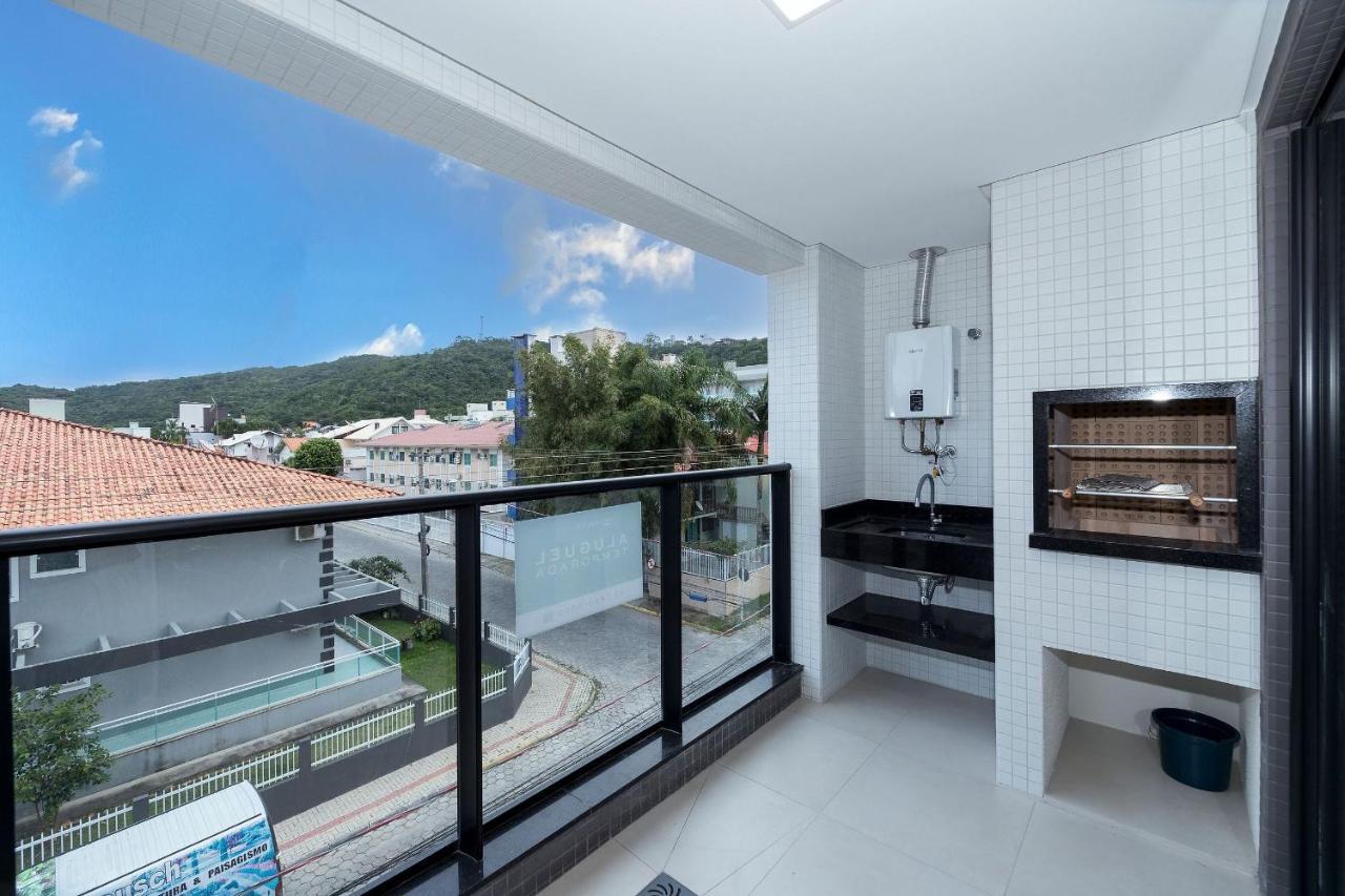 Adra 106 - Apartamento No Centro De Bombinhas - Rooftop Com Piscina E Academia - A Poucos Metros Da Praia - 外观 照片