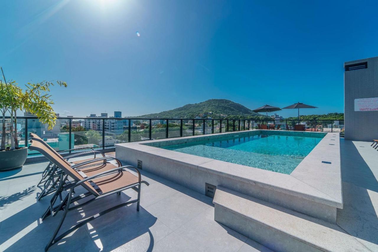 Adra 106 - Apartamento No Centro De Bombinhas - Rooftop Com Piscina E Academia - A Poucos Metros Da Praia - 外观 照片