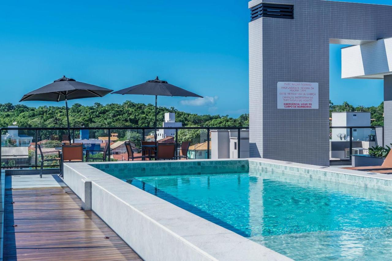 Adra 106 - Apartamento No Centro De Bombinhas - Rooftop Com Piscina E Academia - A Poucos Metros Da Praia - 外观 照片